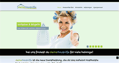 Desktop Screenshot of deinehaushilfe.at